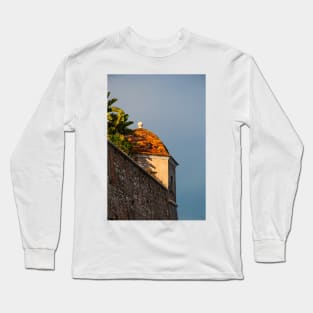 Atop the Walls of the Citadel, Villefranche-sur-Mer Long Sleeve T-Shirt